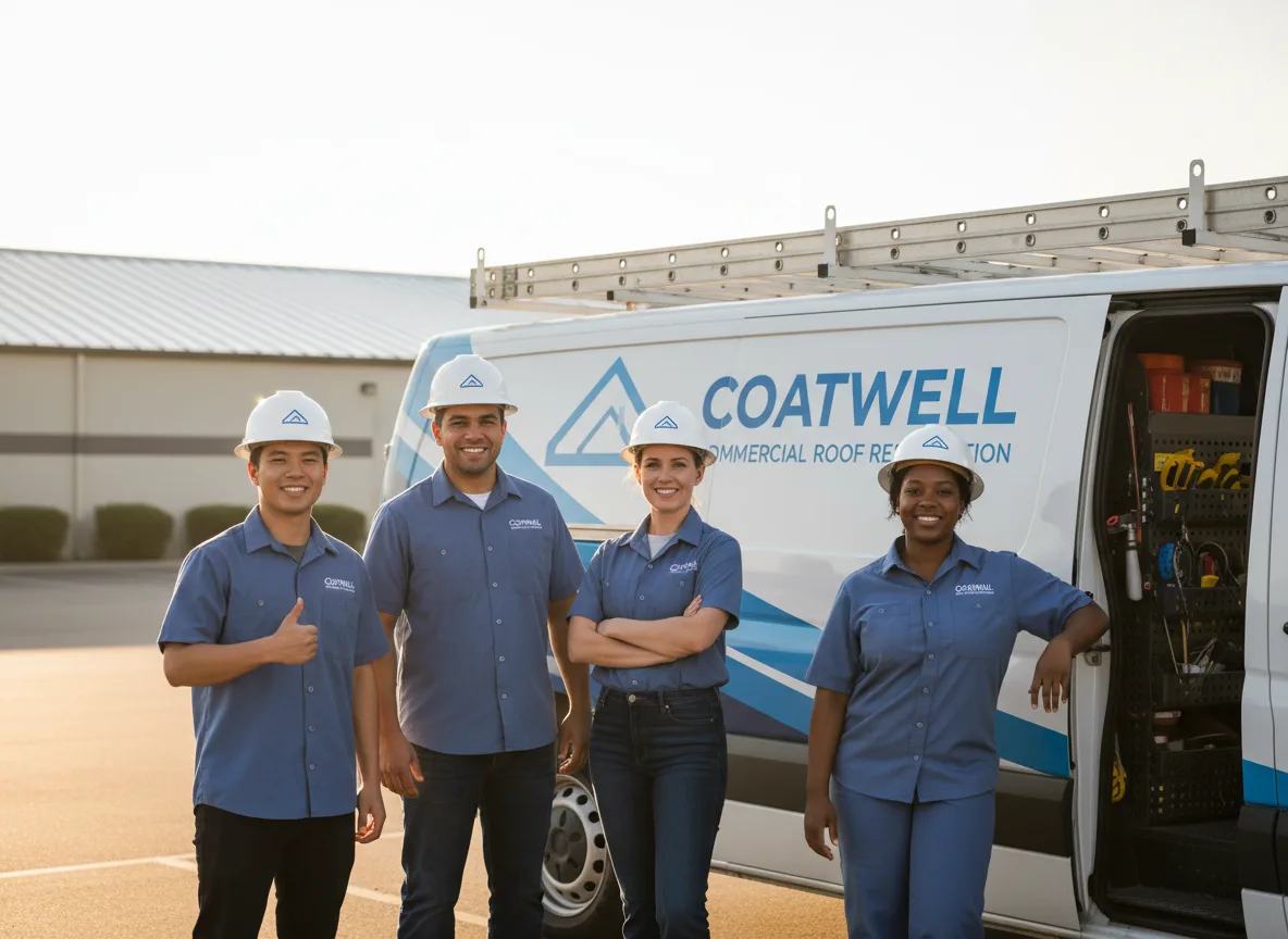 Commercial roof coating company in Wilbraham, MA